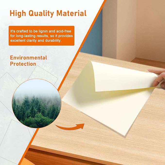 Guakicae 150 Sheets Cream Cardstock 4 x 6 Ivory Paper, 300gsm/110lb Heavyweight - Image 4