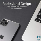 Vine Creations Leather Desk Mat 32" x 17", Desk Protector Mat, PU Leather Desk - Image 3