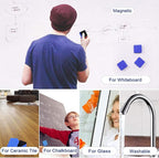 BingBing Dry Erase Erasers, 48 Pack Magnetic Whiteboard Eraser Chalkboard - Image 7