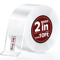 2In x 10Ft Heavy Duty Double Sided Tape, Removable Nano Tape, Transparent by Welcometobuy%EF%BC%81
