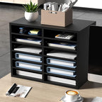 VEVOR Literature Organizers, 12 Compartments Office Mailbox - Image 8