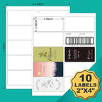 2x4 Labels Sticker Paper - Image 7