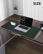 Leather Desk Pad Protector, Non-Slip PU Leather Blotter, Laptop Desk Pad - Image 5