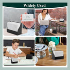 SHIQIKEJIPTY 2 Pack Black Index Card Holder 3 X 5 Note Card Organizer Acrylic - Image 7