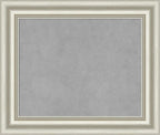 Amanti Art Silver Framed Magnetic Board 22x26 Small Vision Board by AmantiArt