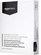 Amazon Basics Multipurpose Copy Printer Paper, 20 lb, 8.5 x 11 Inches, 8 Reams - Image 6