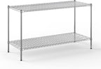 Regal Altair 24" Deep x 60" Wide x 34" Height Wire Shelving Kit | 2-Tier | NSF by Regal+Altair
