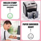 Nezyo 2 Pack Identity Protection Roller Stamp Identity Theft, Confidential - Image 7