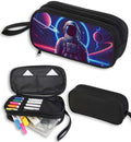 AnySmic Astronaut Pencil Case for Boys Girls, Large Pencil Pouch for Kids and by AnySmic
