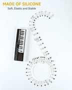 BEATBIT Piano Notes Guide for Beginner, Removable Piano Keyboard Note Labels - Image 4