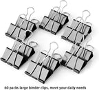 Large Binder Clips 1.6 Inch, Big Binder Clips - Image 4