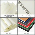 Leelosp 12 Pack Small Spiral Notebook A5 Lined College Ruled Spiral Journal - Image 2