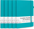 5 Pack Journal Notebook Bulk for School, Feela Hardcover Business Notebooks by feela