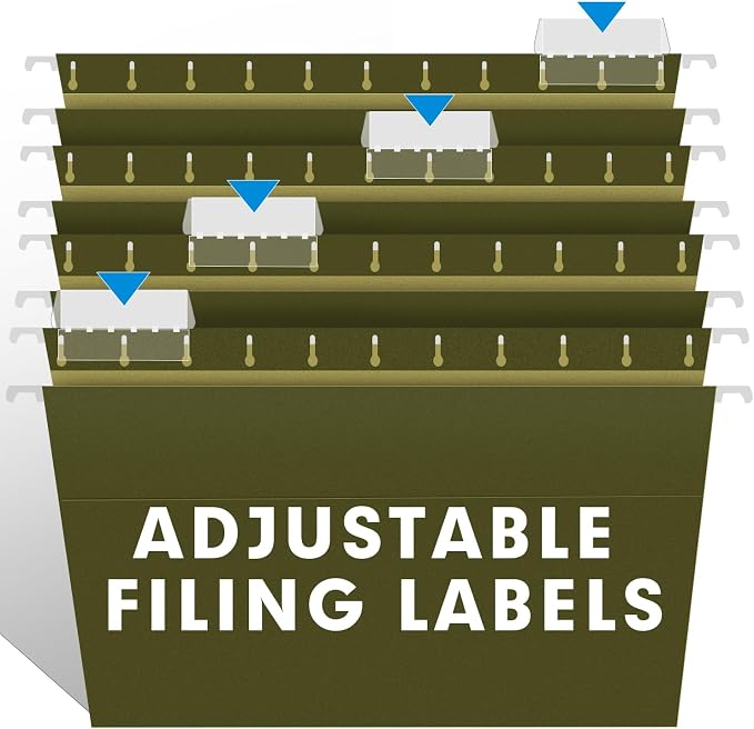 Extra Capacity Hanging File Folders, RAZCC 30 Pack Letter Size Reinforced - Image 6
