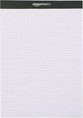 Amazon Basics Quad-Ruled Graph Paper Pad, 8.5 Inch x 11.75 Inch, 100 Sheets/Pad by AmazonBasics