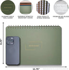 Merely Home | Meeting Notebook for Work | 8.25" x 11.75" | Project Planner | - Image 2
