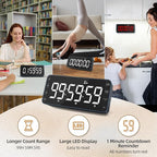 7.8'' Extra Large Rechargeable LED Kitchen Timer - Image 3