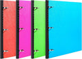 MAKHISTORY Telescoping 3 Ring Binder-4PCS, Flexible Binder by MAKHISTORY