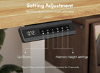 FEZIBO 48 x 24 Inch Height Adjustable Electric Standing Desk - Image 8