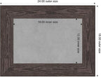 Amanti Art Black Framed Magnetic Board 18x24 Small Vision Board - Image 4