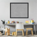 Amanti Art Black Framed Magnetic Board 22x26 Medium Vision Board - Image 5