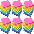 48 Pack 2400 Sheets Sticky Notes 3x3, 8 Colors Sticky Note Pads, Colored Sticky by Beieverluck