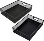 EsOfficce 2Pcs Desk Drawer Organizer, Stable Metal Mesh Desk Storage Tray - Image 8