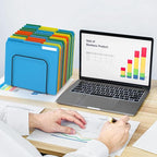 File Folder, HERKKA 120 Pack 1/3 Cut Tab File Folders, Colored File Folders - Image 7