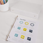 Comix Sturdy 3 Ring Binder 1 inch - Image 6