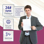NextDayLabels - W-2 4-Up Employee Tax Forms, Instructions on Back" - Image 2