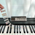BEATBIT Piano Notes Guide for Beginner, Removable Piano Keyboard Note Labels by BEATBIT