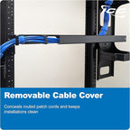 ICC 1U Ring Cable Manager Panel - Image 5