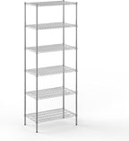 Regal Altair 21" Deep x 36" Wide x 96" Height Wire Shelving Kit | 6-Tier | NSF by Regal+Altair