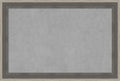 Amanti Art Grey Framed Magnetic Board 25x37 Large Vision Board by AmantiArt