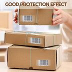 Zonon 500 Pcs Clear Labels Label Protector Clear Stickers Wafer Seals - Image 6