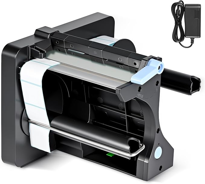 Automatic Tape Dispenser, Label Applicator, Sticker Roll Dispenser, Portable by Unknown
