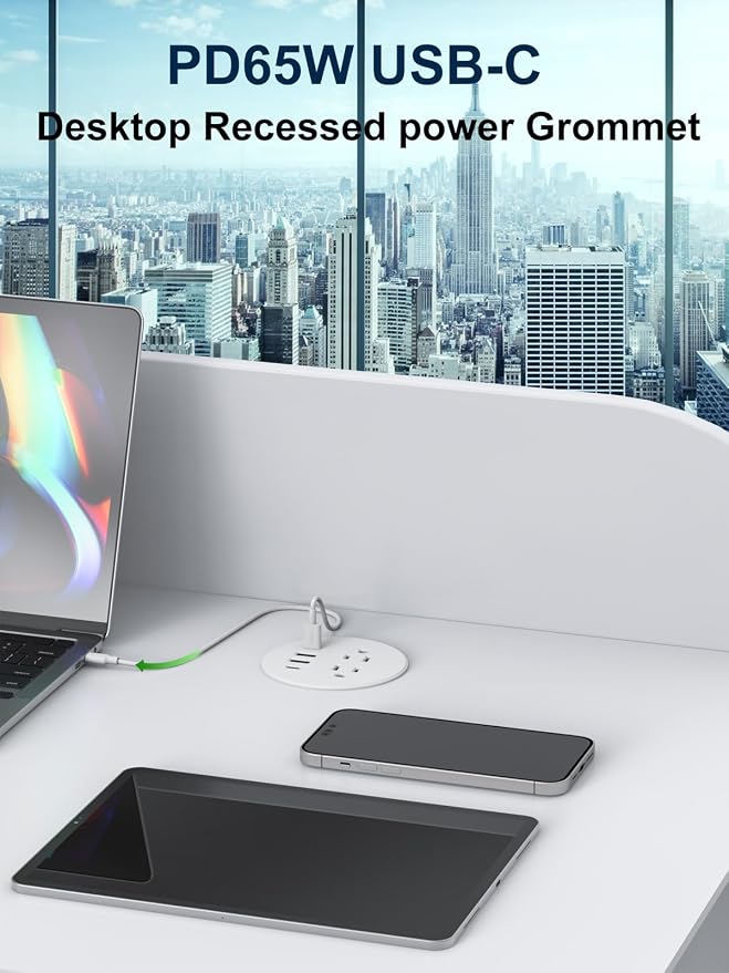 Recessed Power Grommet 3 inch - Image 3