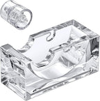 Amazing Abby - Tanya - Acrylic Tape Dispenser, Plastic Label Roll Holder - Image 4