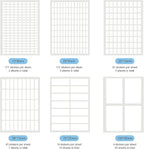 1723 Pieces Matte Labels Sticker Removable Rectangular Labels Writable Blank - Image 2