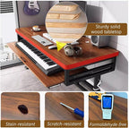 GRIPITHPY Modern Music Studio Desk Workstation - Image 6
