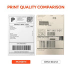 MUNBYN 4"x6" Direct Thermal Shipping Labels, Perforated Postage Paper Compatible - Image 4