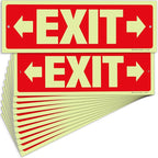 iSYFIX Exit Signs with Directional Right & Left Arrow by iSYFIXPREMIUMSIGNS