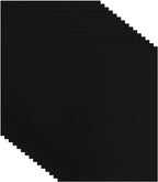 Guakicae 40 Sheets Black Cardstock 8.5 x 11 Printer Paper, 75lb Heavyweight by Guakicae