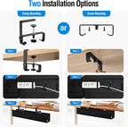 Under Desk Cable Management Tray - Image 6