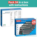 24 Pack Calculator Bulk, 12 Digits Calculators Desktop - Image 7