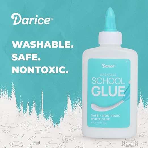 Darice Washable School Glue 4oz - Image 3