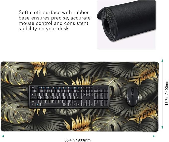 CANFLASHION Gaming Mouse Pad, Large Mouse Pads - Image 2