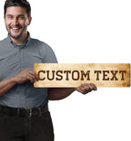 Custom Sign, Custom Street Sign, 11 Font Colors, 13 Font Styles, 4 Hole Options - Image 2