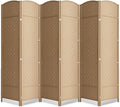 Cocosica 6 Panel Room Divider, 6Ft Folding Privacy Screen, Tall by cocosica