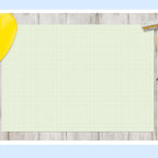 Fuyoooo 25 Sheet Graph Paper Pad 24" x 36" Large Graph 1" and 1/4" Ruled Grid - Image 7